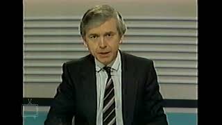 BBC1 NEWS UPDATE AND SCHEDULE 1983 [upl. by Yllib]