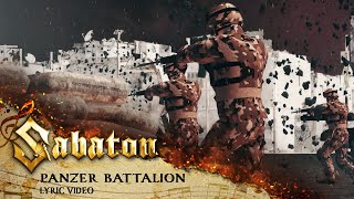 SABATON  Panzer Battalion Official Lyric Video [upl. by Keyek]