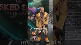 Dricus Du Plessis in BEAST MODE  Wildebeest  The Masked Singer SA shorts [upl. by Perloff]