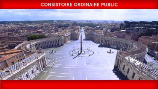 Consistoire ordinaire public [upl. by Kjersti]