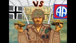 The Plastic General Ep18  US Airborne vs Waffen SS 132 Conte Collectables amp Bandai Armor [upl. by Annij]