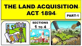 Land Acquisition Act 1894 Lectures  Part1  Sections 1 To 4  By MrPleader  UrduHindi [upl. by Dazhahs]