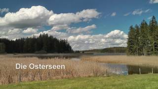 Die OSTERSEEN  eine stille Seen und Moorlandschaft mit den Alpen als Kulisse [upl. by Analah]