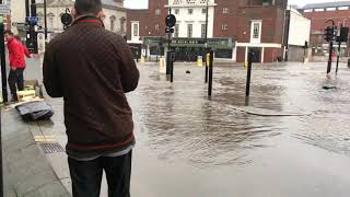 Worst Floods In the History Of Rochdale Town Centre  ENGLAND [upl. by Orland]