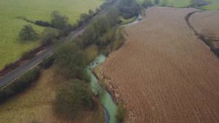 Dji Mavic Pro Video Footage 4K River Evenlode Chadlington Oxfordshire [upl. by Nila]