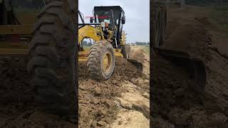 Grader work youtubeshorts grader moradabad catequipment constructionequipment [upl. by Mckay]