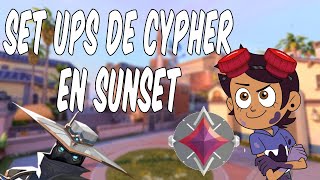 SetUps para el mejor centinela Cypher en SunSet [upl. by Aloivaf]