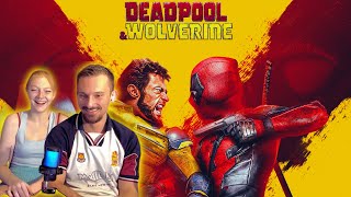 First time watching DEADPOOL amp WOLVERINE Ryan Reynolds had us DYING LAUGHING [upl. by Etnoek]