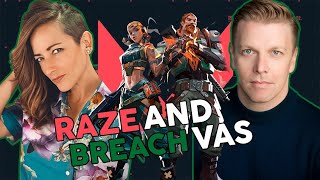 Breach and Raze Voice Actors from Valorant [upl. by Anet596]