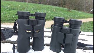 Comparison Nikon Prostaff 7S 10x42 vs Nikon Prostaff P7 8x42 [upl. by Dov264]