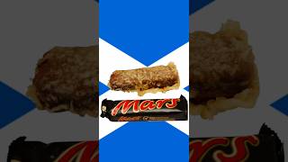 Trying a fried mars bar for the first time [upl. by Oah]