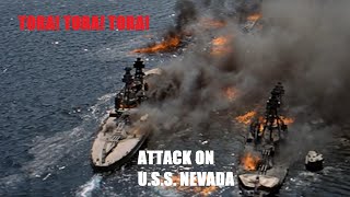 TORA TORA TORA Attack On USS Nevada4K [upl. by Brittne]