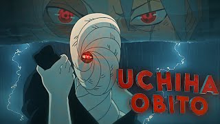 Uchiha Obito  Everything Black EditAMV 4K [upl. by Ruel]