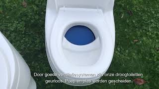 Toilet voor tiny house Of voor boot camper [upl. by Korwin]