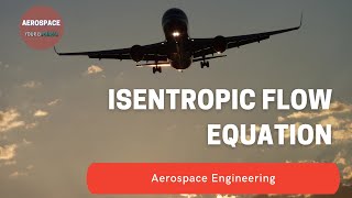 Isentropic Flow  Compressible Aerodynamics  GATE Aerospace Engineering 2022 [upl. by Adanar]