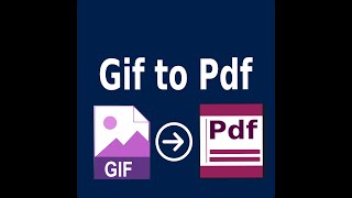 Multiple Gif to Pdf converter [upl. by Assilana]