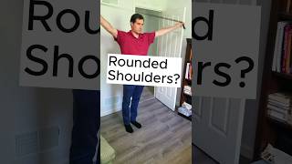 👀 Rounded Shoulder Posture Fix [upl. by Esir]