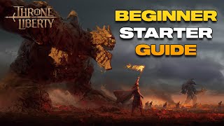 BE EFFICIENT Beginner Starter Guide for Throne amp Liberty [upl. by Veleda]