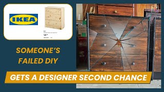 From failed IKEA DIY to luxury designer perfection  Rast dressers transformation [upl. by Ydasahc]