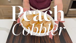 The Best Peach Cobbler [upl. by Fleischer]