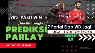 Prediksi Parlay malam ini 19 april 2021  7 Partai Siap WD  Tips Skor Jitu  Ligaliga Top Eropa [upl. by Endys962]