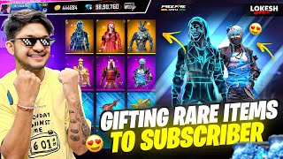 Giving My Subscriber 7 Rare Criminal Bundles  RIP 50000 DIAMONDS 💎  Free Fire [upl. by Stephana]