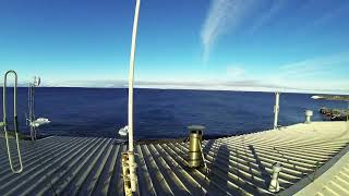 Two Week Time Lapse at McMurdo Station Antarctica [upl. by Annaerb989]