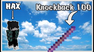 KNOCKBACK STICK ONLY CHALLENGEHypixel Bedwars [upl. by Schindler241]