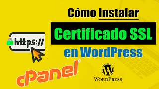 Cómo INSTALAR un Certificado SSL Gratis en WordPress Desde cPanel 2024 [upl. by Neille]