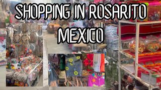 Lets go Walking and Window Shopping in Rosarito Mexico [upl. by Granese]