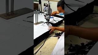 Cutting Process for Thick Lambswool Fabric  Good tools and machinery make work easier [upl. by Roe]