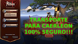 Transporte para Caerleon 100 seguro  Albion Online [upl. by Harts]