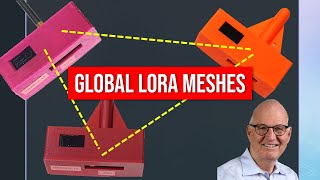 022 We build a Global LoRa Mesh Network MeshCom Meshtastic [upl. by Fabian84]