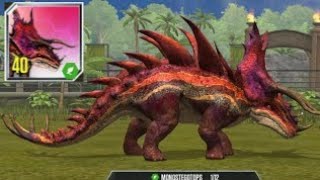 New superhybrids monostegotops max feed out Jurrasic world the game [upl. by Ades]