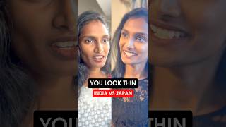 YOU LOOK THIN India vs Japan  My story taraandharu bodypositivity cultural indianinjapan [upl. by Ynaffit]