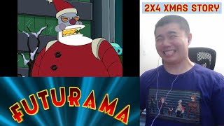 Futurama Season 2 Episode 4 Xmas Story Reaction [upl. by Clyve]