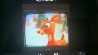 Rudolph The Red Nosed Reindeer VHS 1989 Sped Up International Video Entertainment [upl. by Ridgley]