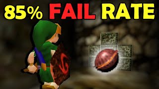 Ocarina of Times Unluckiest Speedrun Trick [upl. by Maice]