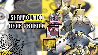 Shakkoumon Deck Profile Stalleando con la tetera Digimon Card Game BT17 [upl. by Naerad799]