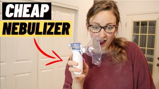 Portable Nebulizer Machine Unboxing and Review 2022  Personal Handheld Nebulizer [upl. by Lyris]