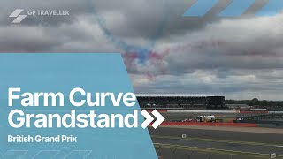 View from the Silverstone Farm Curve Grandstand at the British Grand Prix [upl. by Almond551]