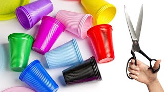 6 ideas for souvenirs with disposable cupDIY [upl. by Martsen25]