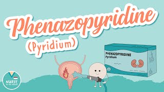 All About Phenazopyridine Pyridium  Pharmacology help for Nursing School [upl. by Atul]