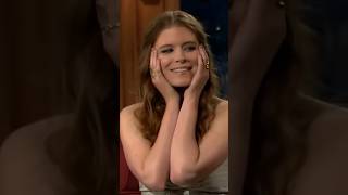 Kate Mara BLUSHING at Craig Ferguson😯 [upl. by Nahtnoj637]