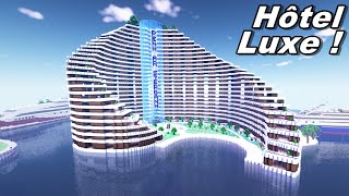 TUTO HÔTEL MODERNE GÉANT  MINECRAFT [upl. by Ahseiuqal]