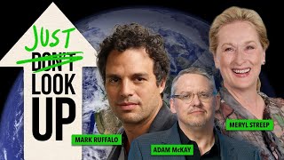 Meryl Streep Mark Ruffalo and Adam McKay talk about why you should Just Look Up [upl. by Olram]