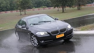 Pirelli P7 Cinturato wet track test with Bmw and Audi [upl. by Ruosnam]