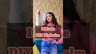 I MADE DIY LIPBALM AT HOME 😱💄 shorts youtubeshorts [upl. by Veradis667]