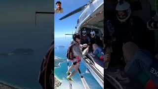 Helicopter ride 🚁🏎️ travel paragliding helicopter [upl. by Lyman]