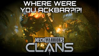 Did We Just Walk Into A Trap  MechWarrior 5 Clans [upl. by Pirali]